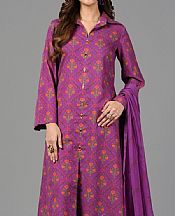 Bareeze Raspberry Rose Khaddar Suit- Pakistani Winter Clothing