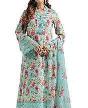 Bareeze Turquoise Lawn Suit- Pakistani Lawn Dress