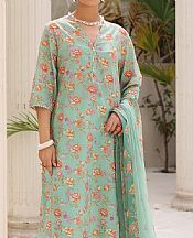 Bareeze Summer Green Lawn Suit- Pakistani Lawn Dress