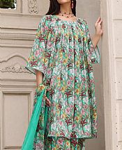 Bareeze Sea Green Lawn Suit- Pakistani Lawn Dress