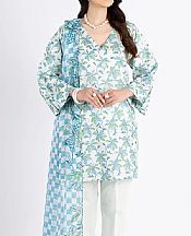 Bareeze Off White Lawn Suit- Pakistani Lawn Dress