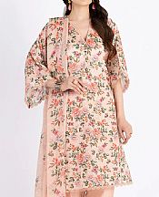 Bareeze Peach Lawn Suit- Pakistani Designer Lawn Suits