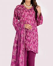 Bareeze Raspberry Rose Lawn Suit- Pakistani Lawn Dress