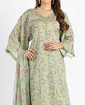 Bareeze Light Green Lawn Suit- Pakistani Designer Lawn Suits