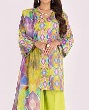 Bareeze Lime Green Lawn Suit- Pakistani Lawn Dress