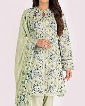 Bareeze Green Mist Cambric Suit- Pakistani Lawn Dress
