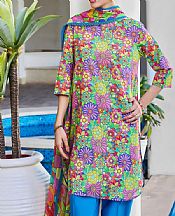 Bareeze Multicolor Lawn Suit- Pakistani Designer Lawn Suits