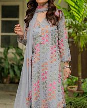 Bareeze Grey Lawn Suit- Pakistani Lawn Dress
