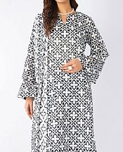 Bareeze Black/White Lawn Suit- Pakistani Designer Lawn Suits
