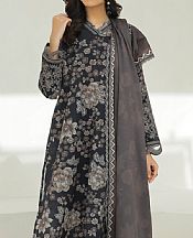 Black Khaddar Suit- Pakistani Winter Clothing