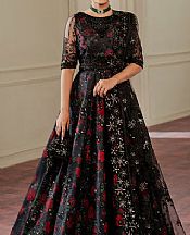 Baroque Black Net Suit- Pakistani Chiffon Dress