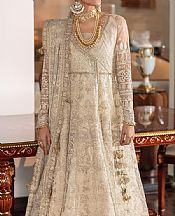 Baroque Ivory Net Suit- Pakistani Chiffon Dress