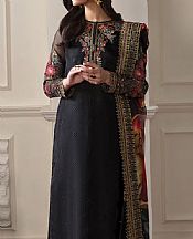 Baroque Black Organza Suit- Pakistani Chiffon Dress