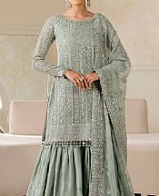 Baroque Sea Mist Chiffon Suit- Pakistani Chiffon Dress