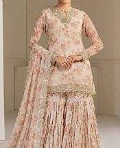 Baroque Oyster Pink Chiffon Suit- Pakistani Chiffon Dress