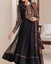 Baroque Black Chiffon Suit- Pakistani Designer Chiffon Suit