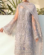 Baroque Lilac Net Suit- Pakistani Designer Chiffon Suit