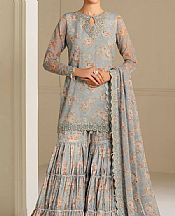 Grey Chiffon Suit