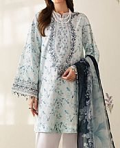 Baroque Light Turquoise Lawn Suit- Pakistani Lawn Dress
