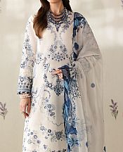 Baroque White Lawn Suit- Pakistani Designer Lawn Suits