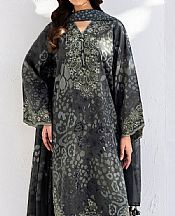 Baroque Black Lawn Suit- Pakistani Designer Lawn Suits
