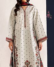 Baroque White Lawn Suit- Pakistani Lawn Dress