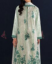 Baroque Light Green Lawn Suit- Pakistani Designer Lawn Suits