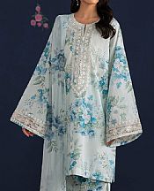Baroque Grey Lawn Suit- Pakistani Designer Lawn Suits
