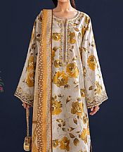 Baroque Ivory Lawn Suit- Pakistani Lawn Dress