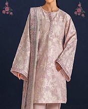 Baroque Dusty Pink Lawn Suit- Pakistani Lawn Dress
