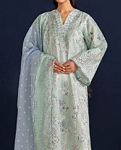 Baroque Turquoise Lawn Suit- Pakistani Designer Lawn Suits