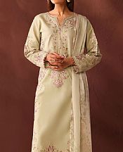 Baroque Light Green Lawn Suit- Pakistani Designer Lawn Suits