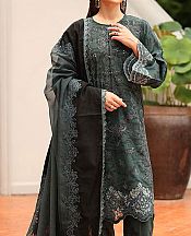 Baroque Charcoal Lawn Suit- Pakistani Designer Lawn Suits
