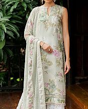 Baroque Light Green Lawn Suit- Pakistani Lawn Dress