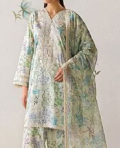 Baroque Turquoise Lawn Suit- Pakistani Lawn Dress