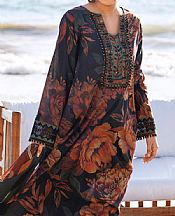 Baroque Black Lawn Suit- Pakistani Designer Lawn Suits