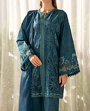 Baroque Blue Lawn Suit- Pakistani Lawn Dress