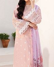 Baroque Cavern Pink Lawn Suit- Pakistani Lawn Dress
