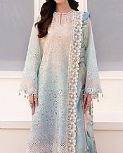 Baby Blue Lawn Suit