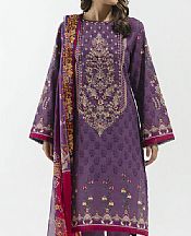 Lavender Khaddar Suit