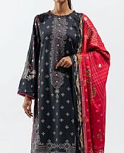Beechtree Black Linen Suit- Pakistani Winter Clothing