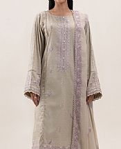 Beechtree Beige Jacquard Suit- Pakistani Lawn Dress