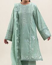 Beechtree Mineral Green Jacquard Suit- Pakistani Designer Lawn Suits