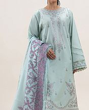 Beechtree Light Turquoise Lawn Suit- Pakistani Designer Lawn Suits