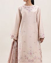 Beechtree Oyster Pink Lawn Suit- Pakistani Designer Lawn Suits