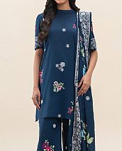 Beechtree Blue Lawn Suit- Pakistani Designer Lawn Suits
