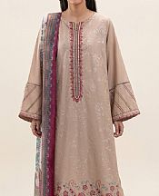 Beechtree Beige Lawn Suit- Pakistani Lawn Dress