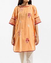 Beechtree Peach Lawn Kurti- Pakistani Lawn Dress