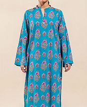 Beechtree Dark Turquoise Lawn Suit (2 Pcs)- Pakistani Lawn Dress