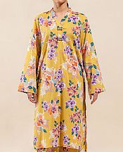 Beechtree Mustard Lawn Suit (2 Pcs)- Pakistani Designer Lawn Suits